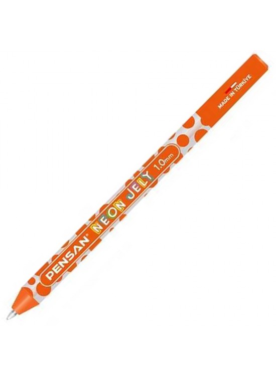 Pensan Jel Kalem Jely 1.0 MM Neon Oranj 2801 (1 Adet)