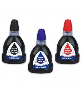 Pensan Tahta Kalem Mürekkebi 60 Ml Mavi 4007