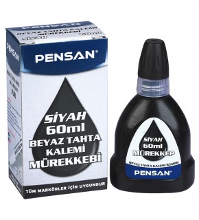 Pensan Tahta Kalemi Mürekkebi Siyah 100 ML 4009 (1 Adet)