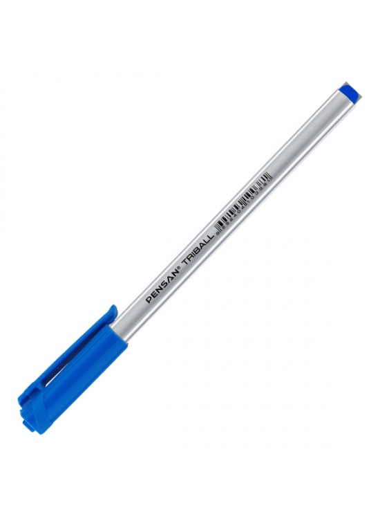 Pensan Tükenmez Kalem Triball 1.0 MM Bilye Uç Mavi 60 LI Stand 1003 (1 Adet)