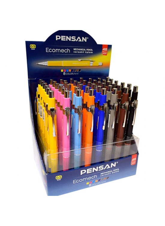 Pensan Versatil Kalem Ecomech Stand 0.5 MM 48 Li