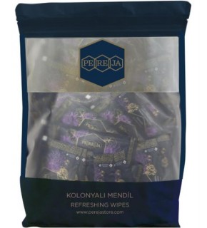 Pereja Elegans Kolonyalı Mendil 5x10 150li