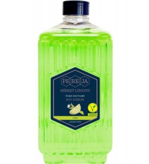 Pereja Misket Limonu Doğal Zeytinyağlı Sıvı Sabun 1500 ml