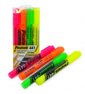 Picatack Fosforlu Kalem 4 Lü 441