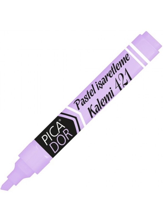 Picatack Fosforlu Kalem Pastel Mor 441 (1 Adet)