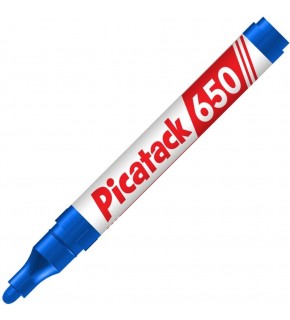 Picatack Permanent Marker 1,5-3 MM Yuvarlak Uç Mavi 650 (1 Adet)