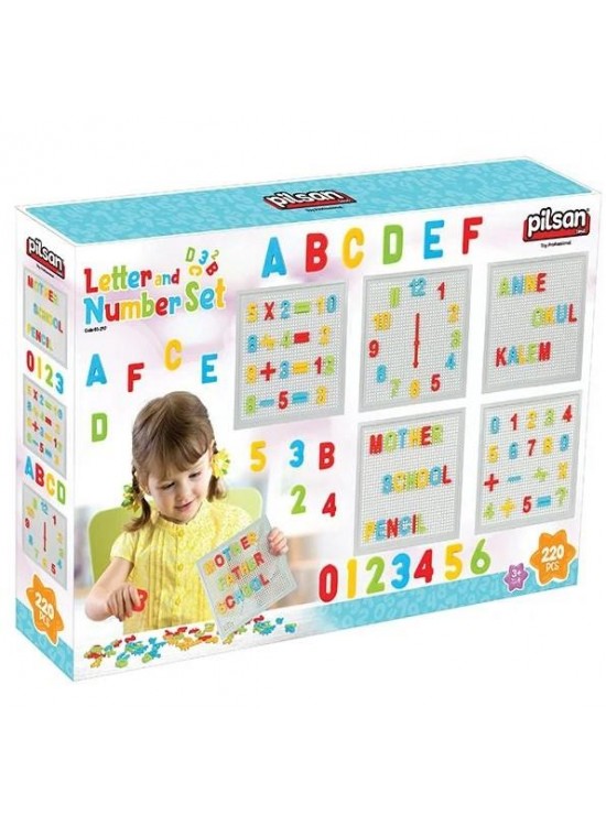 Pilsan İnovatif Harf Ve Rakam Seti 222Pr 03297