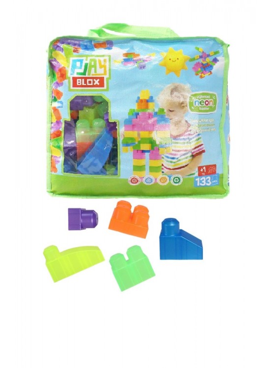 Play Blox Neon 133 Parça Çantalı 2991 00299