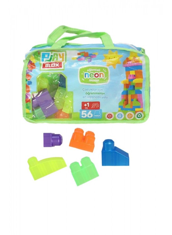 Play Blox Neon 56 Parça Çantalı 3908 00290