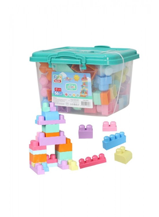 Play Blox Pastel 56 Parça Kovalı 3066 00306