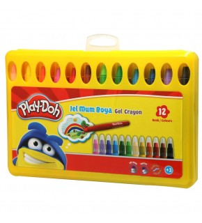 Play-Doh Jel Crayon 12 Renk PP Box PLAY-CR014