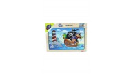 Play Wood Ahşap Eğitici Puzzle Korsan ONY-53