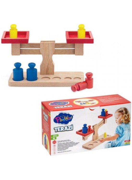 Play Wood Ahşap Terazi Ony-313
