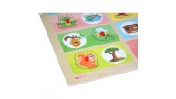 Play Wood Ahşap Tutmalı Eşleştirme Hayvan Yaş ONY-363/364