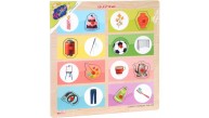 Play Wood Ahşap Tutmalı Eşleştirme İlişkili ONY-369/370