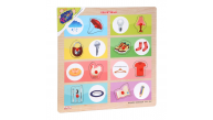 Play Wood Ahşap Tutmalı Eşleştirme İlişkili ONY-369/370