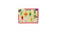Play Wood Ahşap Tutmalı Sebzeler ONY-157