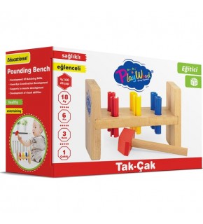 Play Wood Kutuda Ahşap Tak Çak ONY-306