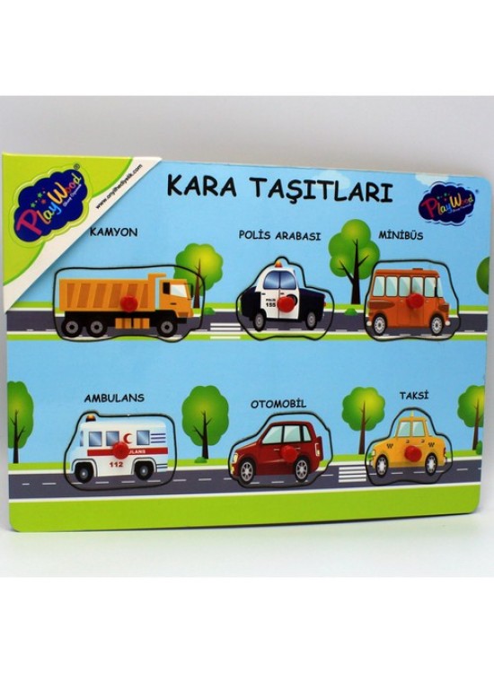 Playwood Ahşap Tutmalı Kara-Hava Taşıtları Ony-147/148