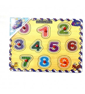 Playwood Ahşap Tutmalı Rakamlar Ony-206/207/208