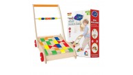 Playwood Kutuda Ahşap Eğitici Bloklu Araba Ony-373