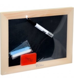 Playwood Kutuda Ahşap Tablet Yazı Tahtası ONY-391
