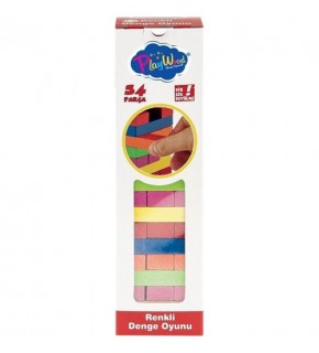 Playwood Kutuda Renkli Denge Oyunu Ony-310