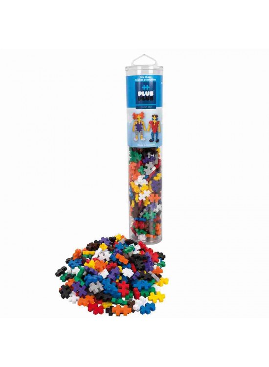 Plus-Plus 240 Pcs. Color Tubes / 15 Pcs PP-7281