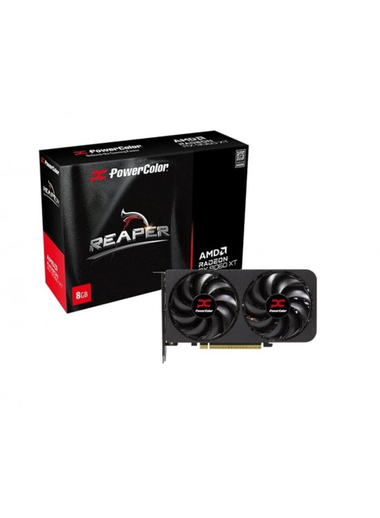 Powercolor Reaper Radeon RX9060XT 8G-A 8Gb Gddr6 128Bit Gaming (Oyuncu) Ekran Kartı