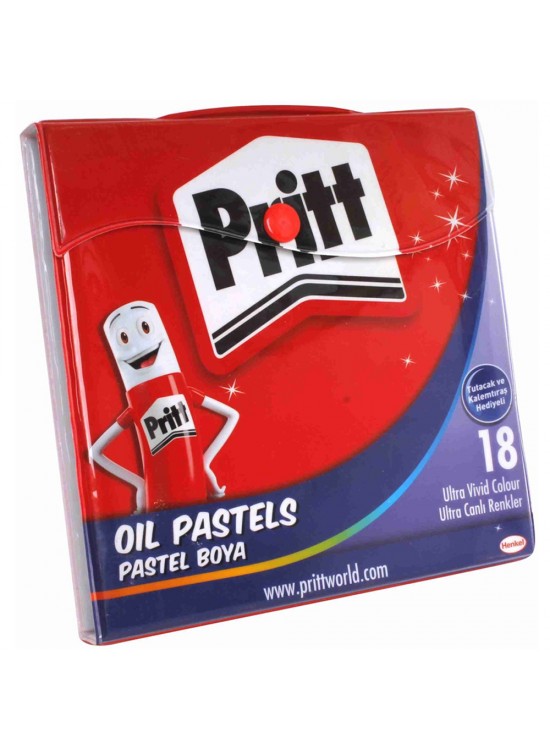 Pritt Pastel Boya Çantalı 18 Renk 1048063
