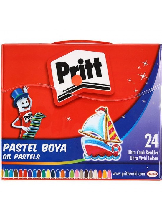 Pritt Pastel Boya Çantalı 24 Renk 1048064