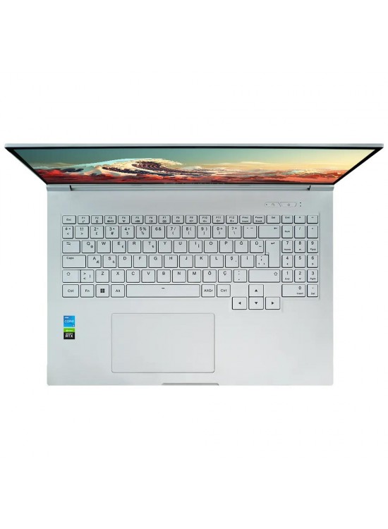 Quantum WhiteFang G5035 intel i5-13420H 16GB 512GB RTX3050 4GB HDMI 16" FreeDOS Beyaz Notebook