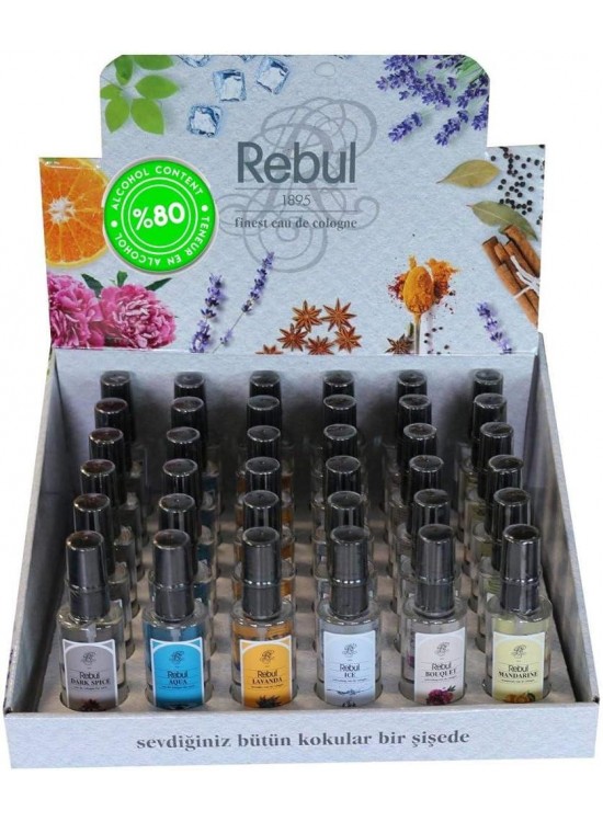 Rebul 36lı Set 50ml Sprey Kolonya