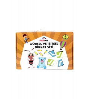 Redka Görsel Ve İşitsel Dikkat Seti 4 Yaş RD8672