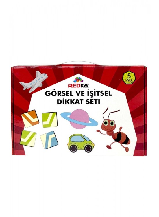 Redka Görsel Ve İşitsel Dikkat Seti 5 Yaş RD8673