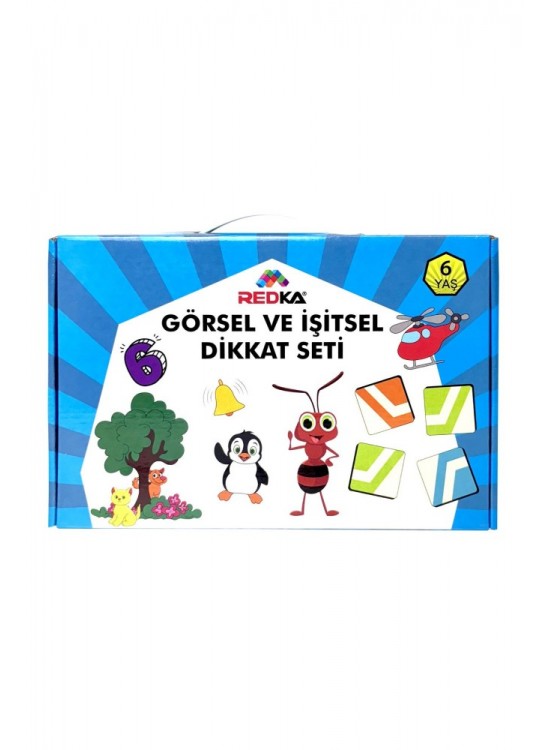 Redka Görsel Ve İşitsel Dikkat Seti 6 Yaş RD8674
