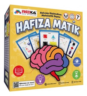 Redka Hafıza Matik RD5624 Akıl Zeka ve Strateji Oyunu, Matematik Geliştirme Oyunu, Kutu Oyunu