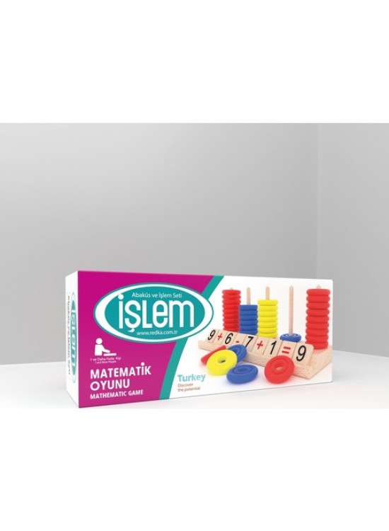 Redka Matematik İşlem Oyunu Akıl, Zeka ve Strateji Oyunu, Kutu Oyunu