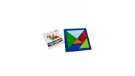 Redka Renkli Tangram 7 Li Kare Rd5144 Akıl, Zeka ve Strateji Oyunu, Kutu Oyunu