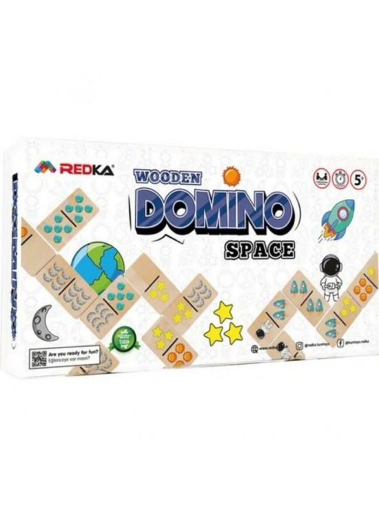 Redka Wooden Domino Uzay RD5651