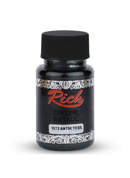 Rich Akrilik Boya Chrome Metalik 50 CC Ant.Yeşil 1573