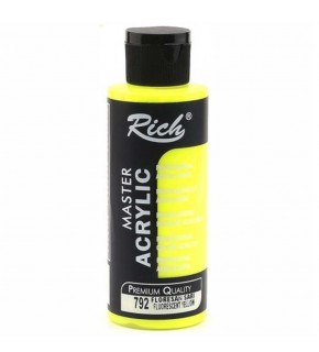 Rich Akrilik Boya Florasan Master 120 CC Sarı
