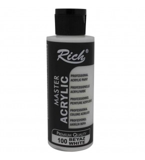 Rich Akrilik Boya Master 120 CC Beyaz 120-100