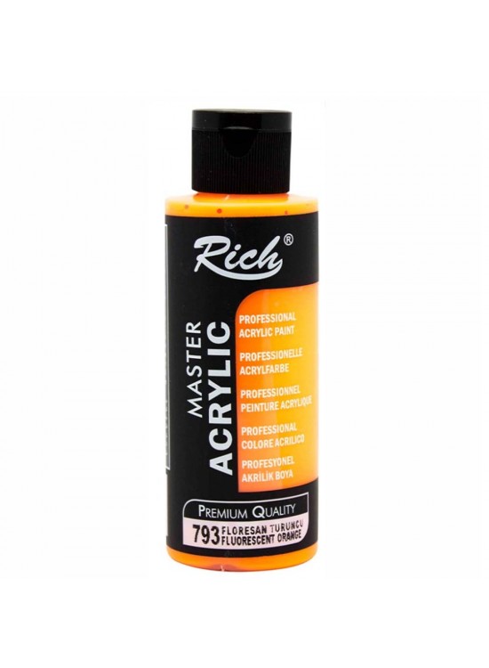 Rich Akrilik Boya Master 120 CC Florasan Turuncu 120-793
