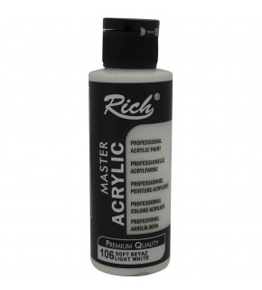 Rich Akrilik Boya Master 120 CC Soft Beyaz 120-106