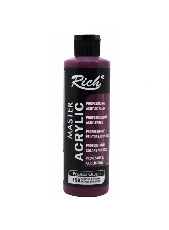 Rich Akrilik Boya Master 130 CC Antik Bordo AK-158