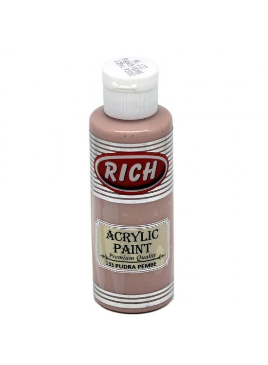 Rich Akrilik Boya Master 130 CC Pudra Pembe (Pudra Pınk) AK-130-133