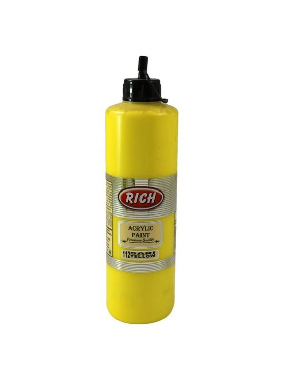 Rich Akrilik Boya Master 500 CC Sarı 112
