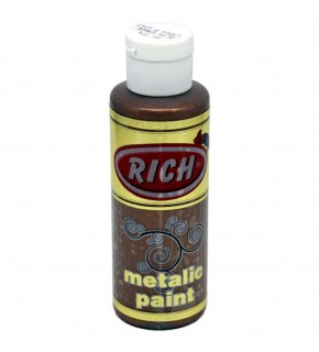 Rich Akrilik Boya Metalik 120 CC Açık Kahve 0774