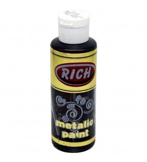 Rich Akrilik Boya Metalik 120 CC Antik Çikolata 0865